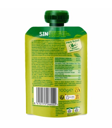 HERO SOLO BIO - Piure GUSTARE BANANA, PARA SI PORTOCALA, ECO, 100G, 4luni+