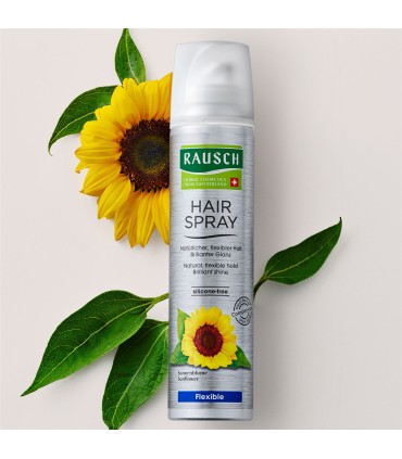 Rausch - Styling - Spray Fixativ de păr, FLEXIBLE, cu floarea-soarelui, 250ml