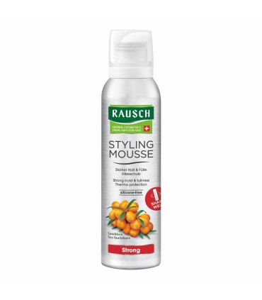 Rausch - Styling - Spumă de păr, STRONG, cu cătină, 150ml