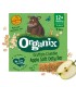 ORGANIX - BATOANE ECOLOGICE (BIO) DIN OVAZ INTEGRAL CU MERE, 6X23G, 12luni+