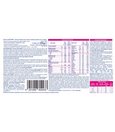 Humana - EXPERT AR - Formula speciala de lapte praf, 350g, 0luni+