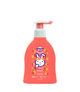 Sanosan Kids - Șampon cu miros de piersică pentru copii, 200ml