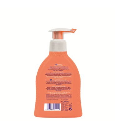 Sanosan Kids - Șampon cu miros de piersică pentru copii, 200ml