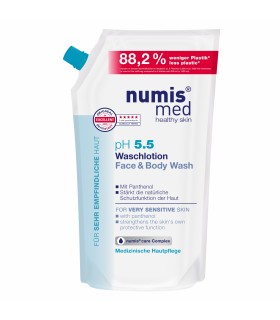 Numis Med - pH 5.5 - Loțiune de spălare pentru față și corp, 500ml