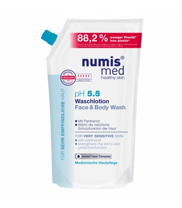 Numis Med - pH 5.5 - Loțiune de spălare pentru față și corp, 500ml