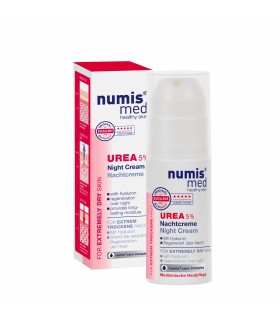 Numis Med - UREA - Cremă faciala de noapte, cu 5% uree și acid hialuronic, 50ml