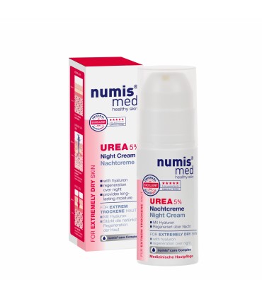 Numis Med - UREA - Cremă faciala de noapte, cu 5% uree și acid hialuronic, 50ml