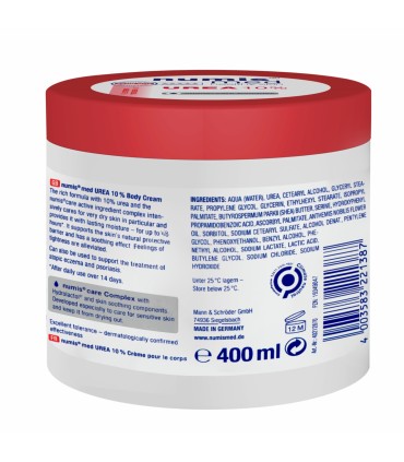 Numis Med - UREA - Cremă de corp, cu 10% uree, 400ml