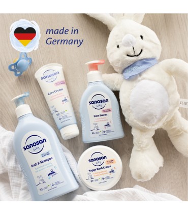 Sanosan baby - Crema protectoare cu pantenol impotriva iritatiei de scutec 0 luni+, 100ml