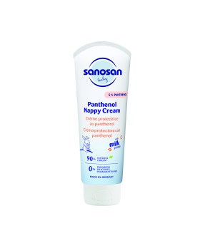 Sanosan baby - Crema protectoare cu pantenol impotriva iritatiei de scutec 0 luni+, 100ml
