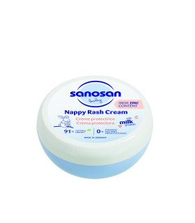 Sanosan baby - Crema protectoare cu zinc impotriva iritatiei de scutec 0 luni+, 150ml