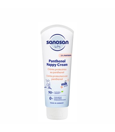 Sanosan baby - Crema protectoare cu pantenol impotriva iritatiei de scutec 0 luni+, 100ml