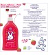 Sanosan Kids - Gel de duș și șampon cu miros de capsuni, 400ml