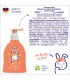 Sanosan Kids - Șampon cu miros de piersică pentru copii, 200ml