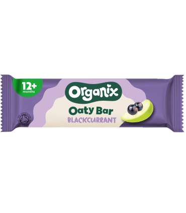 ORGANIX - BATON ECOLOGIC (BIO) DIN OVAZ INTEGRAL CU MERE SI COACAZE NEGRE 23G, 12luni+