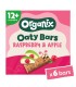 ORGANIX - BATOANE ECOLOGICE (BIO) DIN OVAZ INTEGRAL CU MERE SI ZMEURA 6X23G, 12luni+