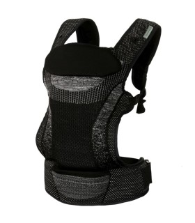 Dreambaby - Marsupiu ”Inspire” din material tricotat, NEGRU