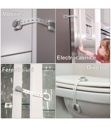 Dreambaby - Dispozitiv de protecție cu aplicații multiple ”Twist'n Lock”
