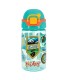 Nuby - Pahar cu muștiuc moale și capac, 415ml, 4ani+