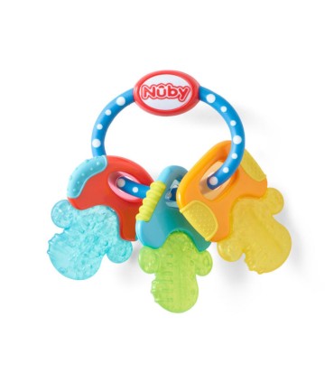Nuby - Inel gingival răcoritor, 3 luni +