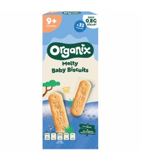 ORGANIX - Biscuiți ecologici (BIO) pentru bebeluși și copii,160g, 9 luni+