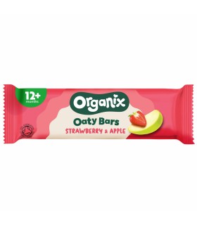 ORGANIX - BATON ECOLOGIC (BIO) DIN OVAZ INTEGRAL CU CAPSUNI SI MERE 23G, 12luni+