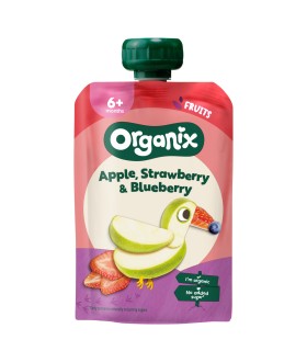 ORGANIX PIURE ECOLOGIC (BIO) DE MERE, CAPSUNI SI AFINE, 100G, 6luni+