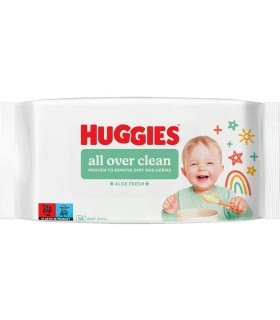 HUGGIES All Over Clean - servetele umede copii  56