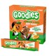 Goodies Snacks - Batoane din ovaz integral cu mandarine si mere, 6x23g