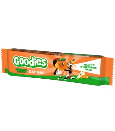 Goodies Snacks - Batoane din ovaz integral cu mandarine si mere, 6x23g