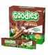 Goodies Snacks - Batoane duo din ovaz integral cacao si banana, 5x23g