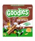 Goodies Snacks - Batoane duo din ovaz integral cacao si banana, 5x23g