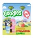 Goodies Snacks - Bluey - Piure de banane, capsuni si mere 4x100g