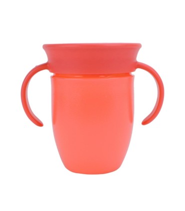 Nuby - Pahar 360° Wonder Cup, cu manere, 150ml, 6+