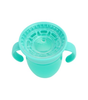 Nuby - Pahar 360° Wonder Cup, cu manere, 150ml, 6+