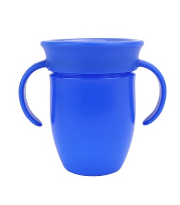 Nuby - Pahar 360° Wonder Cup, cu manere, 150ml, 6+