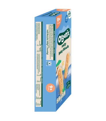 ORGANIX - Biscuiți ecologici (BIO) pentru bebeluși și copii,160g, 9 luni+