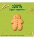ORGANIX - BISCUITI ECOLOGICI (BIO) CU GHIMBIR, 135G, 12+