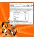Goodies Snacks - Batoane din ovaz integral cu mandarine si mere, 6x23g