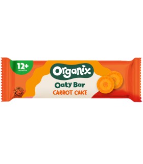 ORGANIX - BATON ECOLOGIC (BIO) DIN OVAZ INTEGRAL CU MORCOV SI MERE 23G, 12luni+