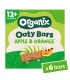 ORGANIX - BATOANE ECOLOGICE (BIO) DIN OVAZ INTEGRAL CU MERE SI PORTOCALE 6X23g, 12luni+