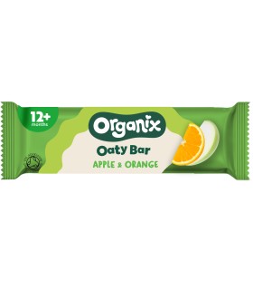 ORGANIX - BATON ECOLOGIC (BIO) DIN OVAZ INTEGRAL CU MERE SI PORTOCALE 23G, 12luni+