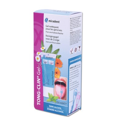 Miradent Tong-Clin Gel – Gel pentru curatarea limbii, 50ml