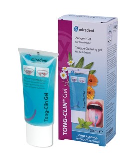Miradent Tong-Clin Gel – Gel pentru curatarea limbii, 50ml