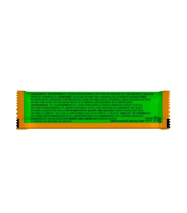 Goodies Snacks - Baton din ovaz integral cu mandarine si mere, 23g