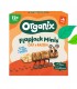 ORGANIX - FLAPJACK - CUBULETE ECOLOGICE (BIO) MOI DIN OVAZ INTEGRAL SI STAFIDE, 4X20G, 12luni+