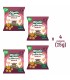 ORGANIX - GRUFFALO - FIGURINE  ECOLOGICE (BIO) DIN PORUMB CU BARBECUE, 4X15G, 12luni+