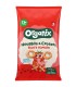 ORGANIX – SNACK ECOLOGIC (BIO) X SI O DIN PORUMB CU ROSII, 4X15G, 12luni+
