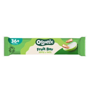 ORGANIX - BATOANE ECOLOGICE (BIO) DIN CURMALE SI MERE 6X17G, 36luni+