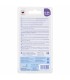 BABY NOVA – Set 2 suzete silicon, multicolor, cu inel, 0-24 luni
